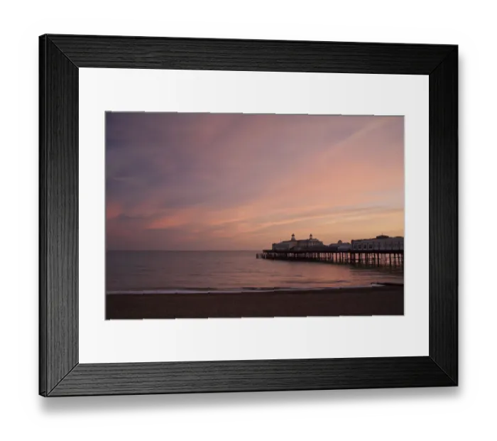 Framed Print : Pier at sunset Framed Print : Pier at sunset