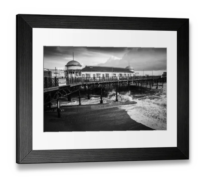 Framed Print : Hastings Pier, England Framed Print : Hastings Pier, England