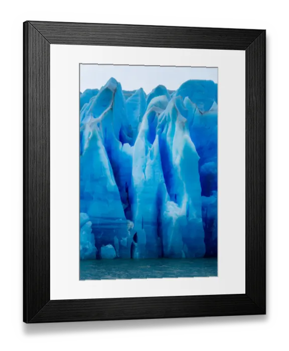 Framed Print : A Beautiful Grey glacier with interesting ice pattern, Torres del paine national park Framed Print : A Beautiful Grey glacier with interesting ice pattern, Torres del paine national park