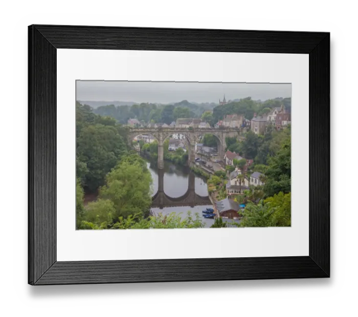 Framed Print : Knaresborough viaduct Framed Print : Knaresborough viaduct