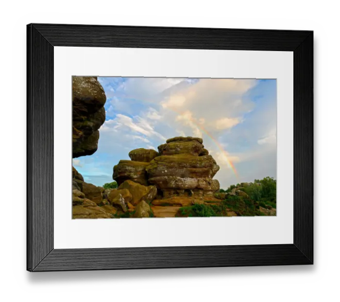 Framed Print : Brimham Rocks Framed Print : Brimham Rocks