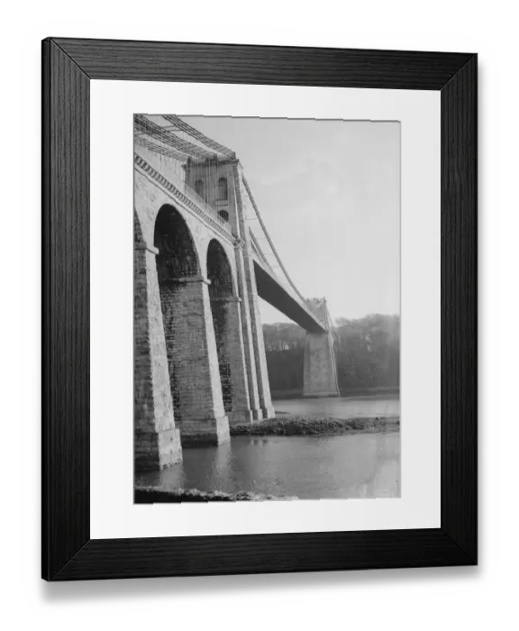 Framed Print : Menai Bridge Framed Print : Menai Bridge