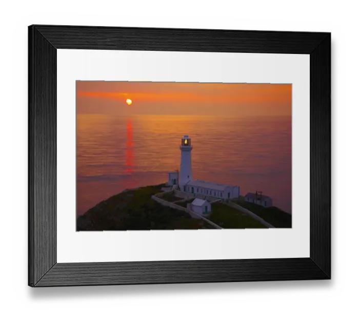Framed Print : Wales, Anglesey, Holyhead - South Stack lighthouse Framed Print : Wales, Anglesey, Holyhead - South Stack lighthouse