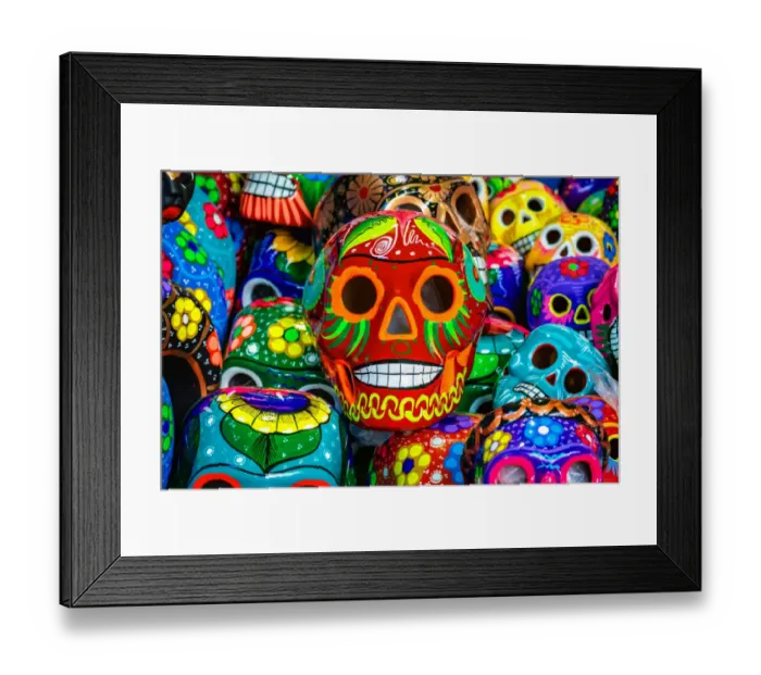 Framed Print : Day of the Dead in Mexico Framed Print : Day of the Dead in Mexico