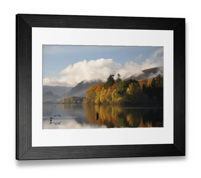 Framed Print : Morning scene on dewemtwater Framed Print : Morning scene on dewemtwater
