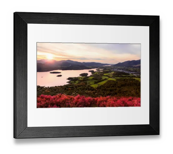 Framed Print : Walla Crag, Keswick, Lake District Framed Print : Walla Crag, Keswick, Lake District