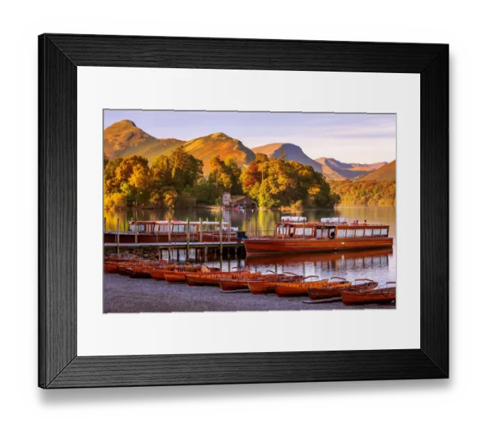 Framed Print : Keswick, Lake District, Cumbria, England