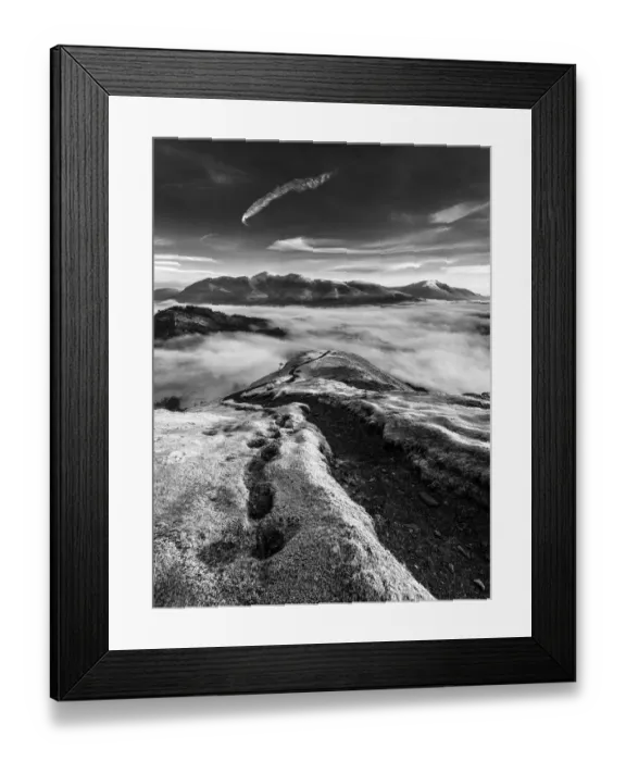 Framed Print : Frosty Fells Sunrise, Cumbria, Lake District Framed Print : Frosty Fells Sunrise, Cumbria, Lake District