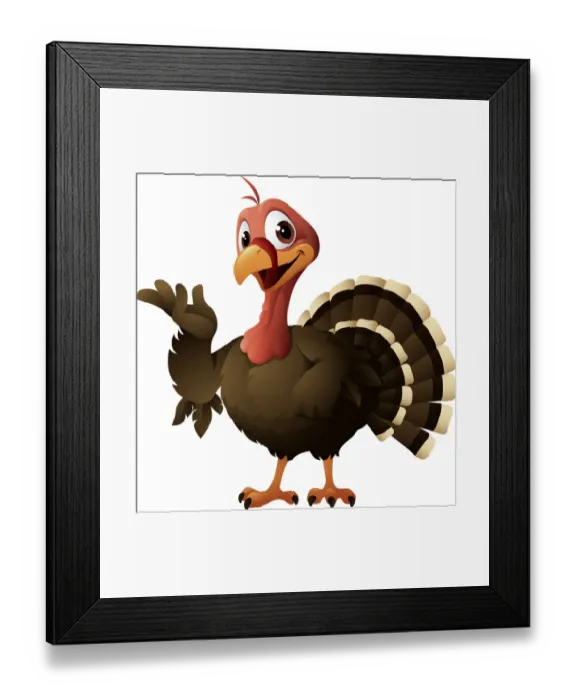 Framed Print : Smiling Turkey Framed Print : Smiling Turkey