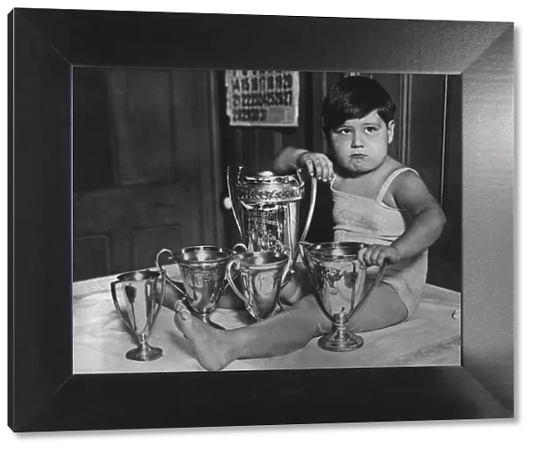 Boy With Trophies