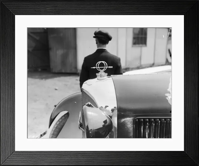 Framed Print : Bentley Mascot Framed Print : Bentley Mascot