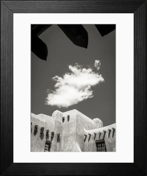 Framed Print : Cloud over Adobe