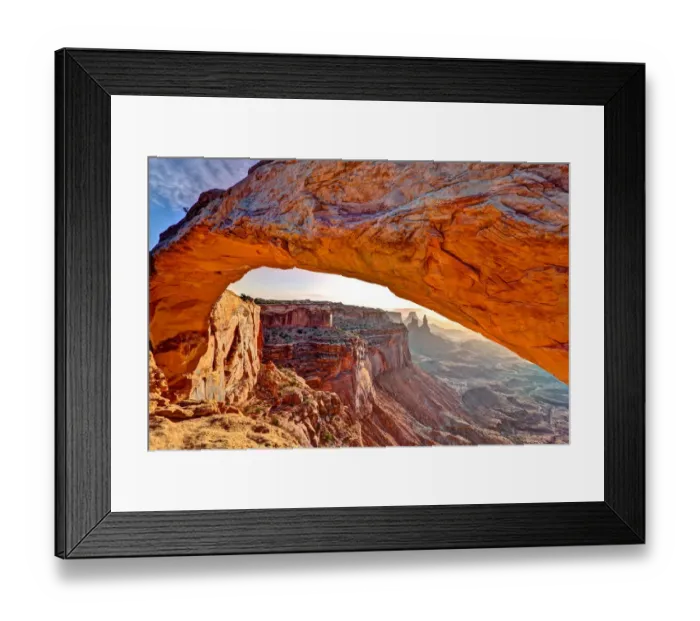 Framed Print : Mesa Arch Sunrise Framed Print : Mesa Arch Sunrise