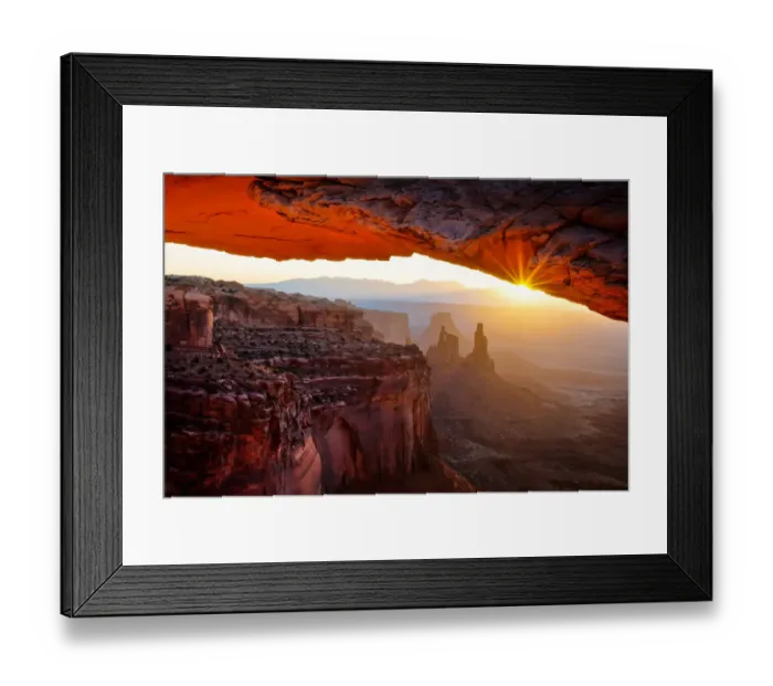 Framed Print : Sunrise at Mesa Arch Framed Print : Sunrise at Mesa Arch