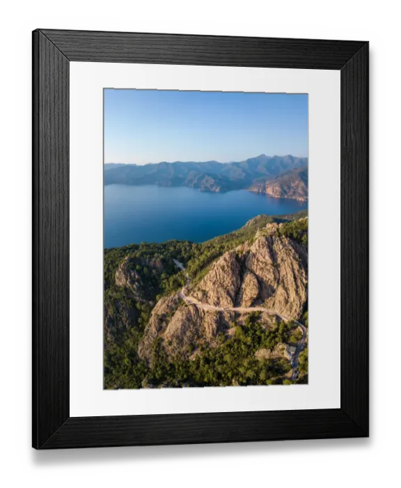Framed Print : Calanche (Calanques) of Piana, Gulf of Girolata, Corsica Island, France Framed Print : Calanche (Calanques) of Piana, Gulf of Girolata, Corsica Island, France