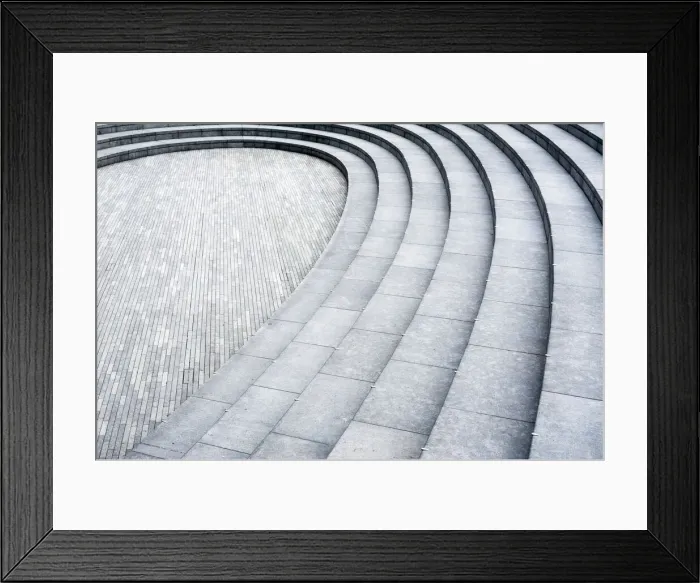 Framed Print : Granite Steps Framed Print : Granite Steps