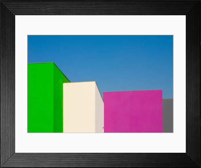 Framed Print : Modern Buildings Framed Print : Modern Buildings