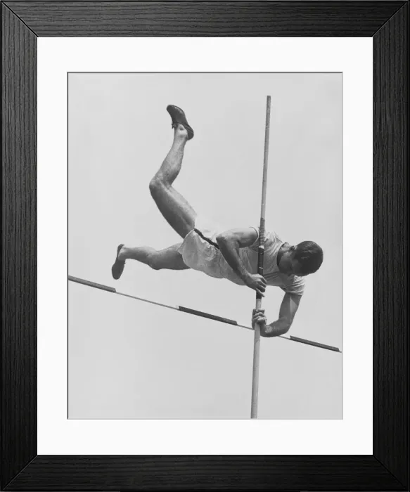 Framed Print : Pole Vault Framed Print : Pole Vault