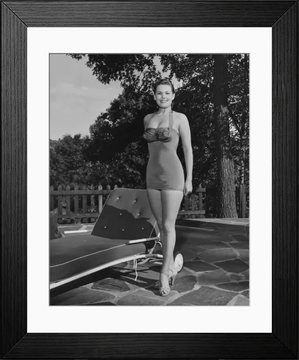 Framed Print : A Day By The Pool Framed Print : A Day By The Pool