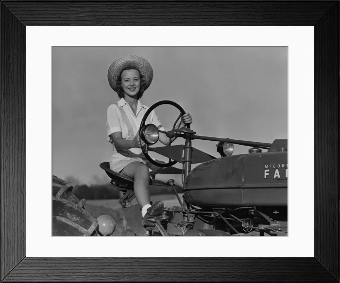 Framed Print : McCormick Tractor Framed Print : McCormick Tractor