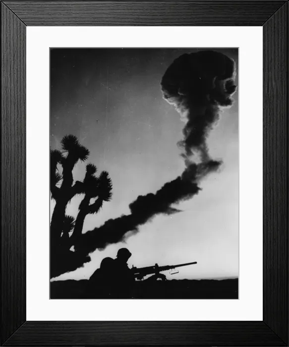 Framed Print : A Bomb Test Framed Print : A Bomb Test