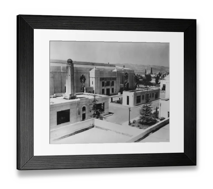 Framed Print : Fox Movietone Studios Framed Print : Fox Movietone Studios