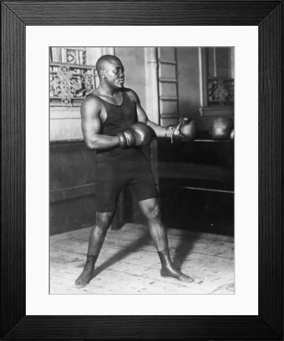 Framed Print : Jack Johnson Framed Print : Jack Johnson