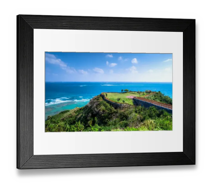 Framed Print : Chinen Cape | Okinawa Framed Print : Chinen Cape | Okinawa