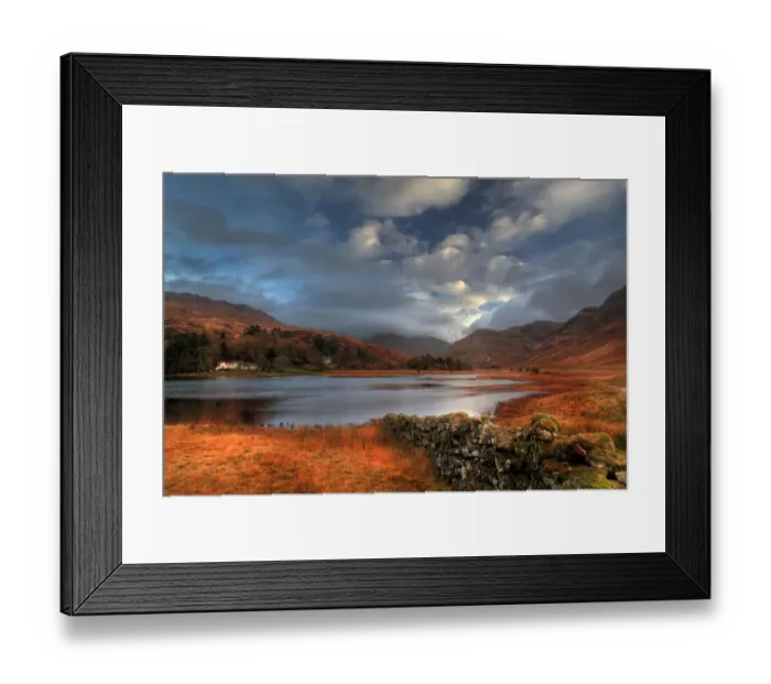 Framed Print : Loch Nan Lochan, Glenmoidart, Highlands Scotland Framed Print : Loch Nan Lochan, Glenmoidart, Highlands Scotland