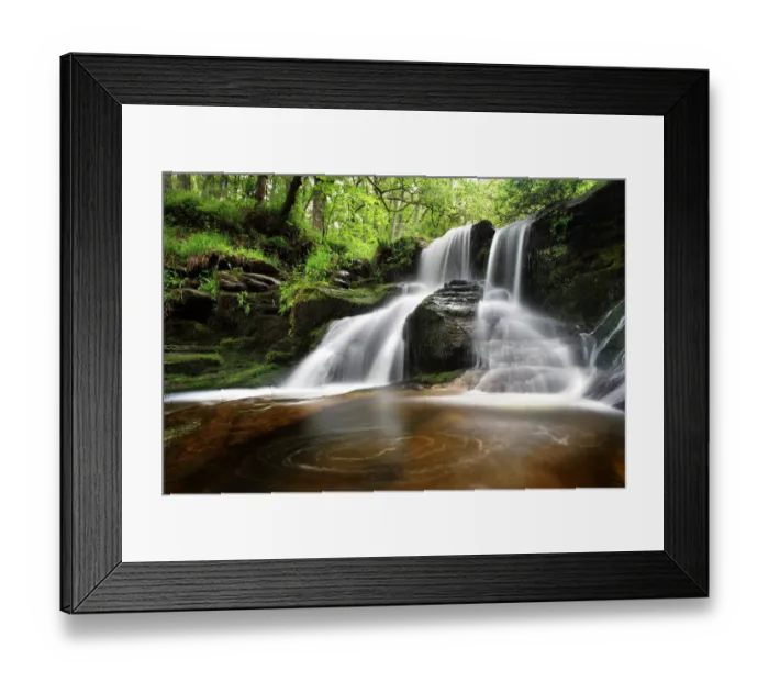 Framed Print : Black spout waterfall spring Pitlochry Scotland Framed Print : Black spout waterfall spring Pitlochry Scotland