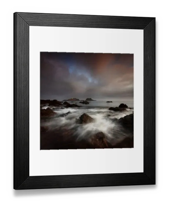 Framed Print : Fidra Lighthouse from Yellowcraig beach Framed Print : Fidra Lighthouse from Yellowcraig beach