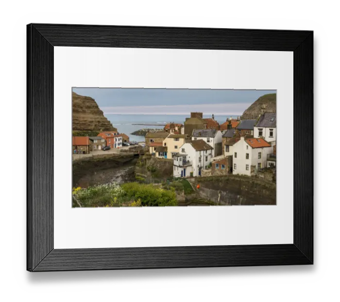 Framed Print : The picturesque village of Staithes, North Yorkshire, England Framed Print : The picturesque village of Staithes, North Yorkshire, England