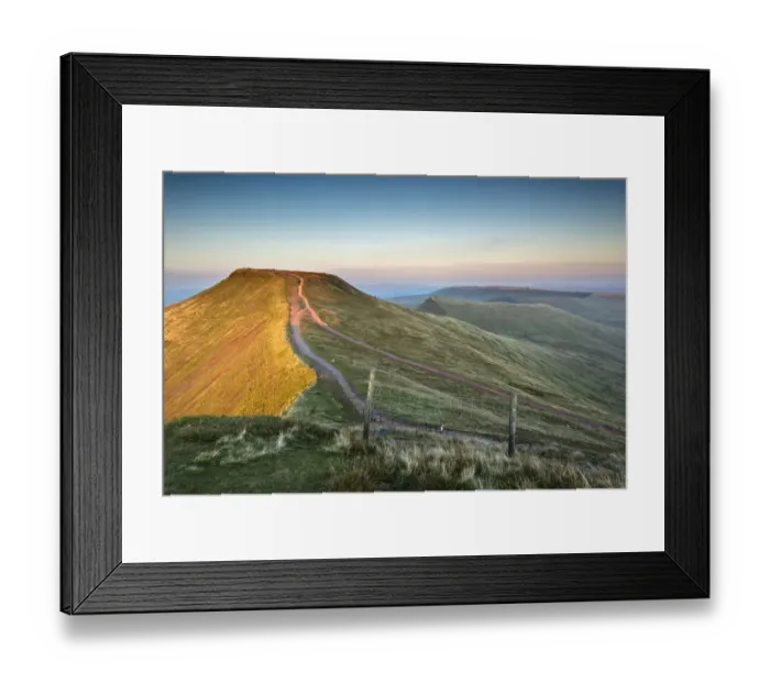 Framed Print : Pen y Fan and Cribyn seen from Corn Du in the Brecon Beacons, Wales Framed Print : Pen y Fan and Cribyn seen from Corn Du in the Brecon Beacons, Wales