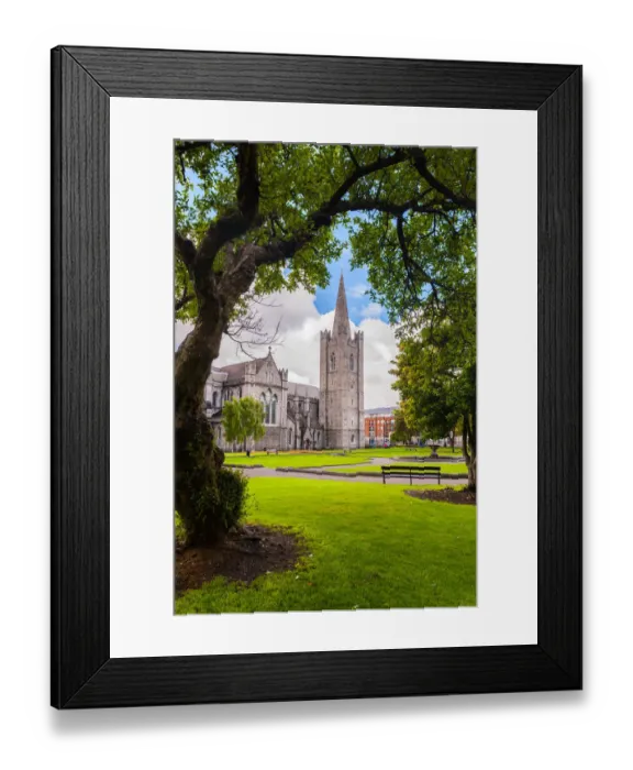 Framed Print : St Patricks Cathedral in Dublin, Ireland Framed Print : St Patricks Cathedral in Dublin, Ireland