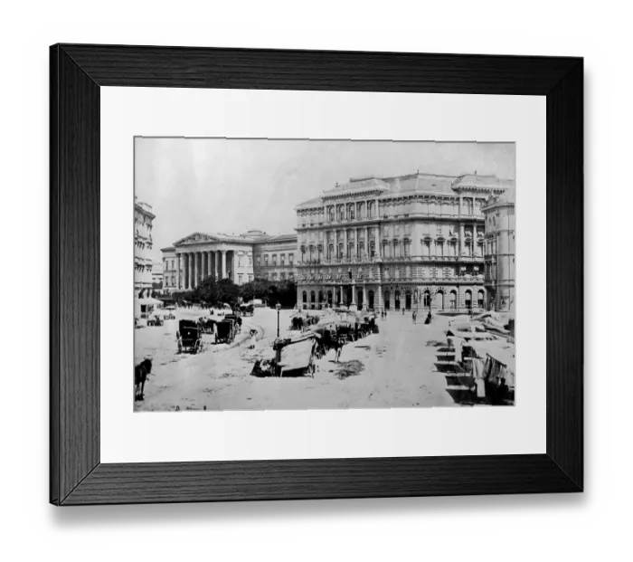 Framed Print : Budapest. The Haymarket, Budapest, circa 1900. (Photo by Hulton Archive / Getty Images) Framed Print : Budapest. The Haymarket, Budapest, circa 1900. (Photo by Hulton Archive / Getty Images)