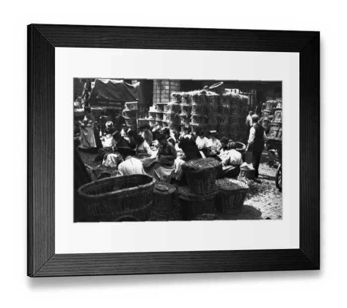 Framed Print : Shelling Peas Framed Print : Shelling Peas