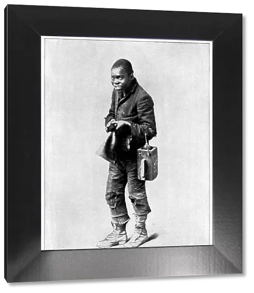African American Shoeshiner - 19th Century