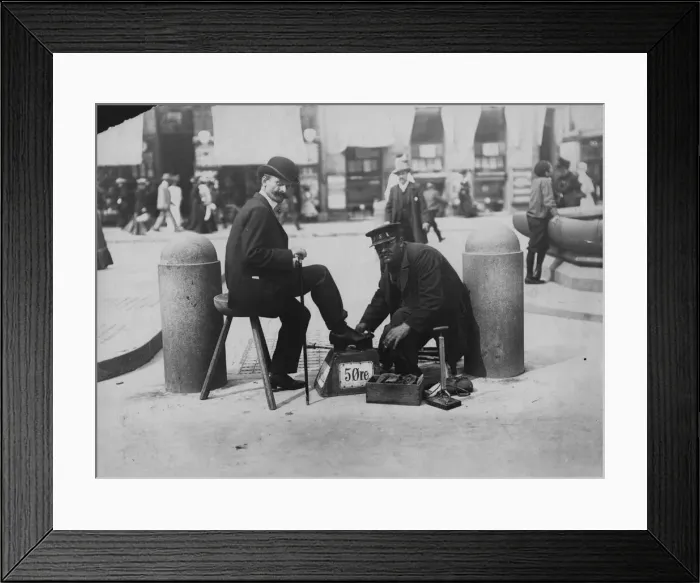 Framed Print : Shoe-Black Framed Print : Shoe-Black