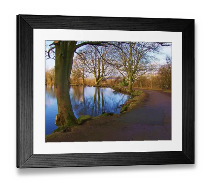 Framed Print : Craig Tarn, Ilkley Framed Print : Craig Tarn, Ilkley