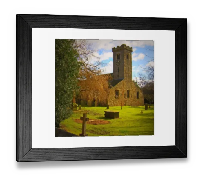 Framed Print : All Hallows Church, Bardsey Framed Print : All Hallows Church, Bardsey