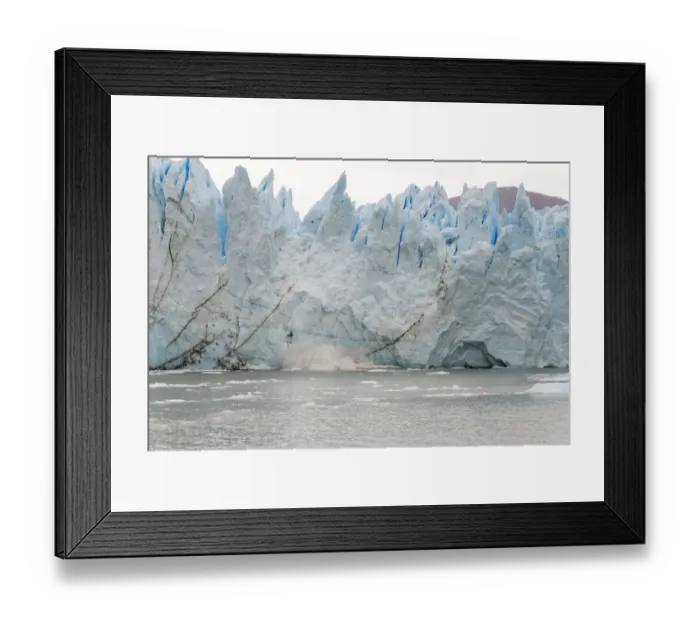 Framed Print : Glacier detail Framed Print : Glacier detail