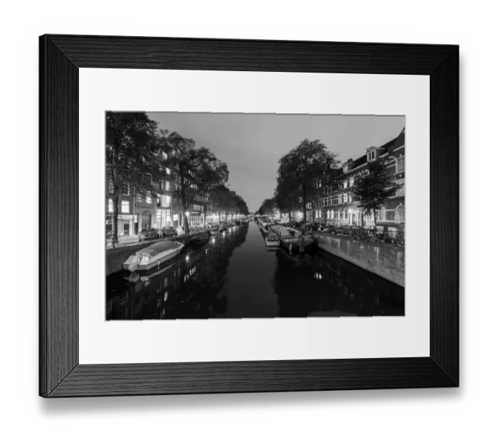 Framed Print : Amsterdam canal Framed Print : Amsterdam canal