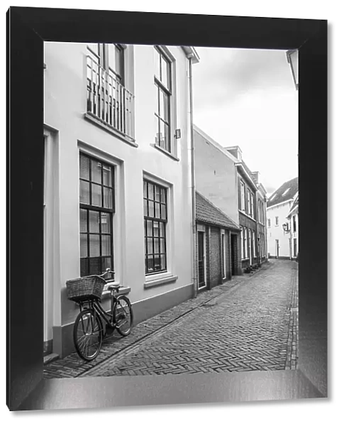 Bicycle on a lovely alley