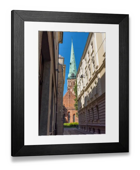 Framed Print : St. Jacob Catholic Cathedral in Riga, Latvia Framed Print : St. Jacob Catholic Cathedral in Riga, Latvia