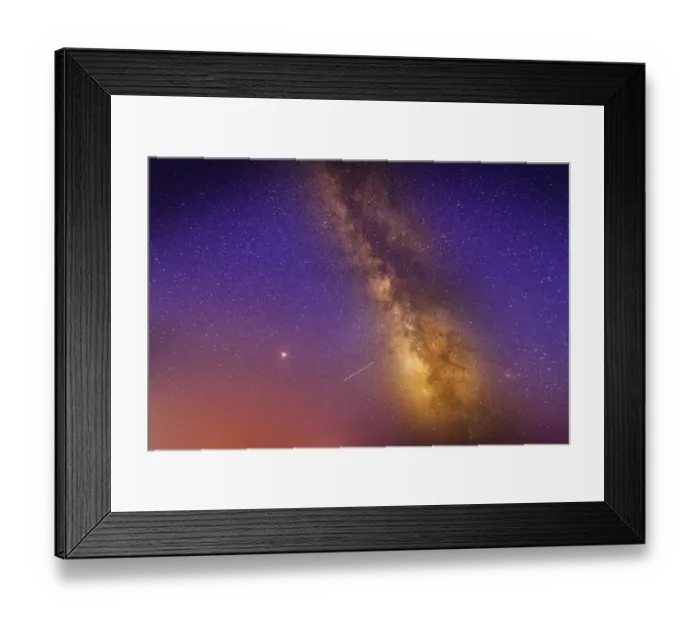 Framed Print : The Milky way galaxy with stars and space dust in the universe Framed Print : The Milky way galaxy with stars and space dust in the universe
