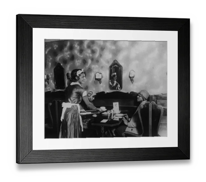 Framed Print : Dinner In Harlem Framed Print : Dinner In Harlem