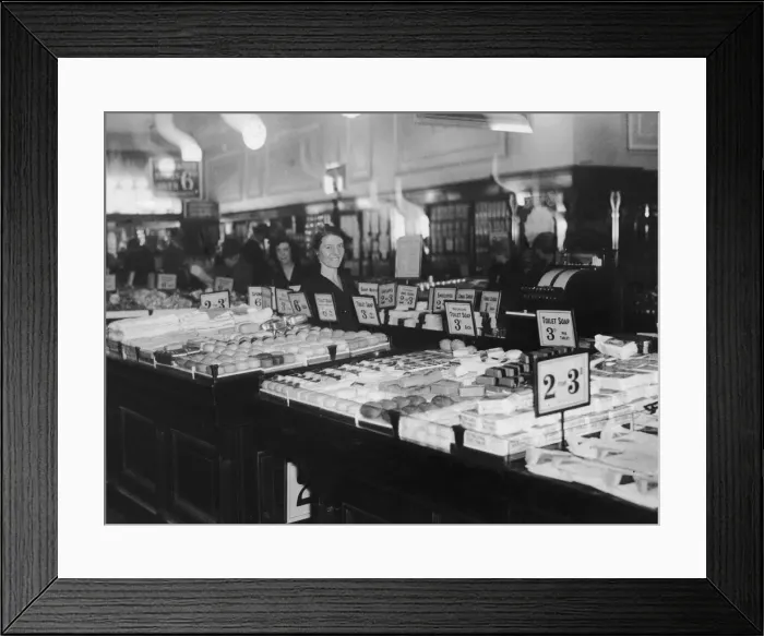 Framed Print : Woolworths Store Framed Print : Woolworths Store
