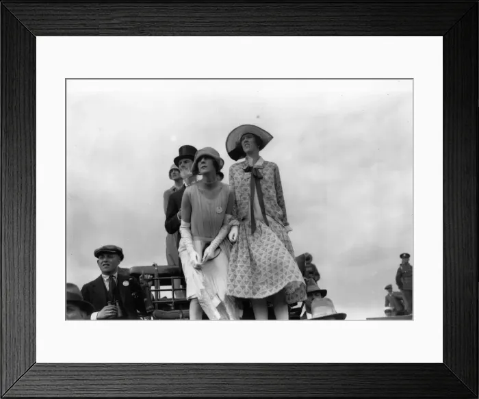 Framed Print : Ascot Fashion Framed Print : Ascot Fashion