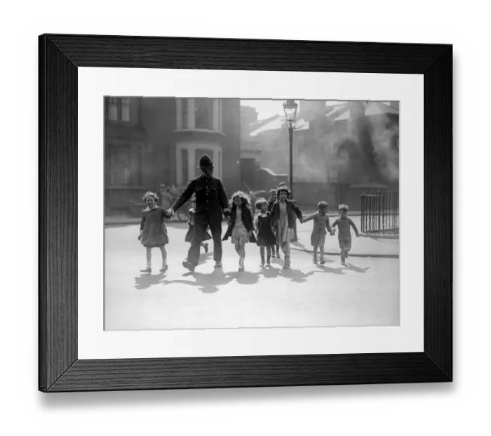 Framed Print : Safety First