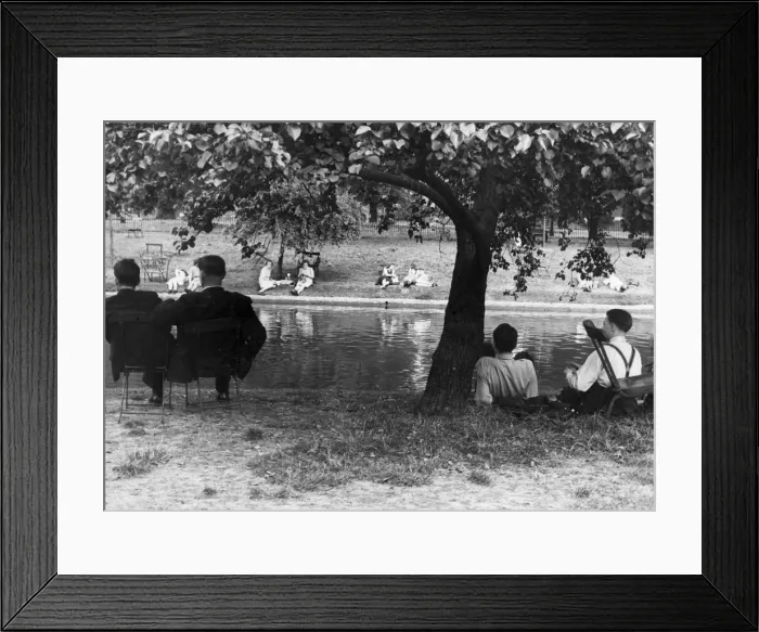 Framed Print : Lunchtime Relaxation Framed Print : Lunchtime Relaxation